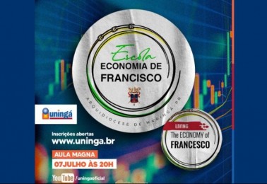 Arquidiocese de Maringá oferece curso gratuito de sobre a economia de Francisco