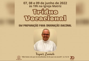 Encerramento da novena de Santo Antônio de Pádua e último dia do tríduo vocacional aconteceram nesta quinta-feira (09) em Alto Paraná
