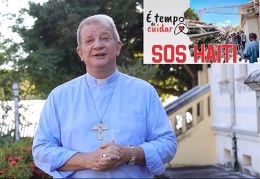 Igreja no Brasil convida a oferta de gesto de amor ao povo haitiano